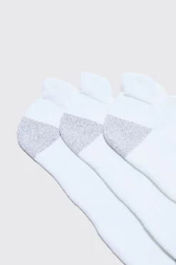 boohooMAN Man Active Cushioned Training Trainer 3 Pack Socks | UK| Underwear & Socks|Underwear & Socks