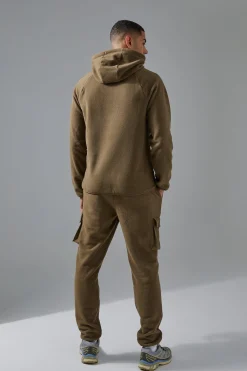 boohooMAN Man Active Fleece Cargo Jogger | UK| Joggers