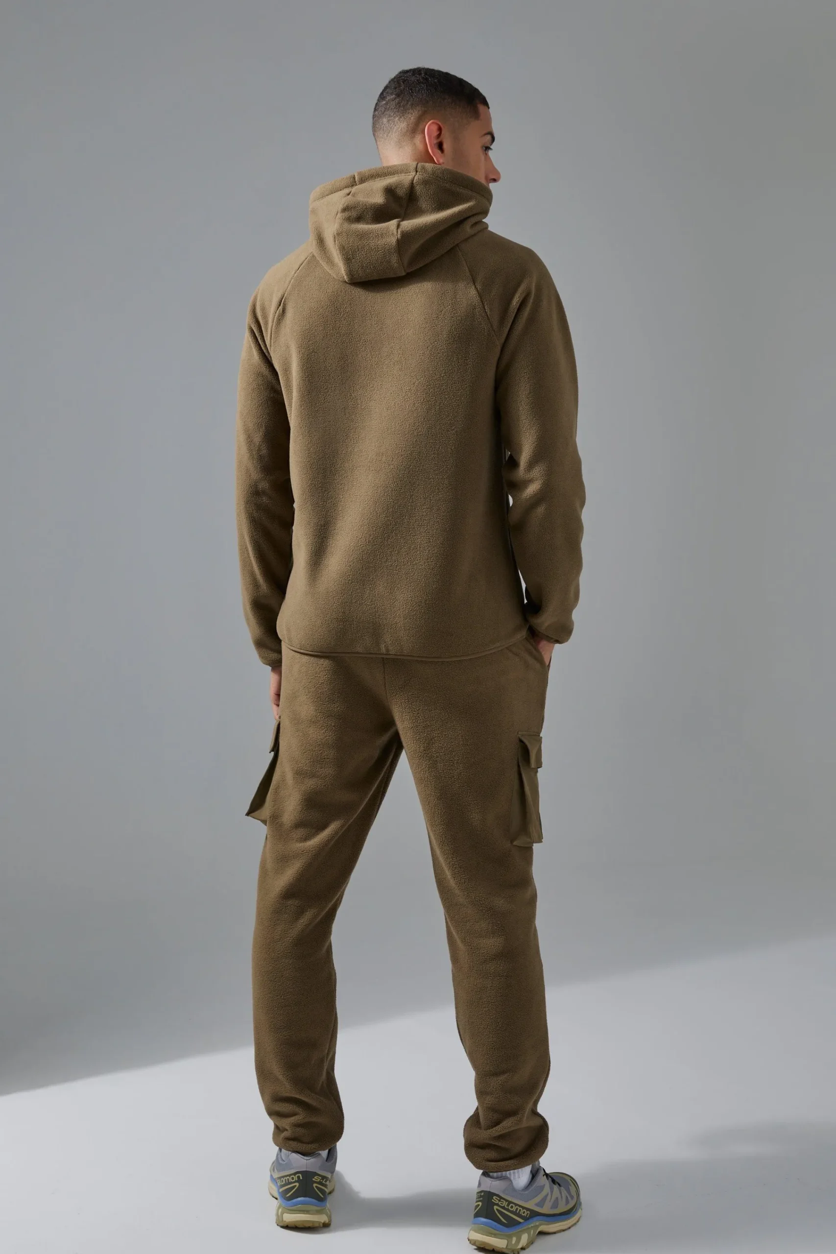 boohooMAN Man Active Fleece Cargo Jogger | UK| Joggers