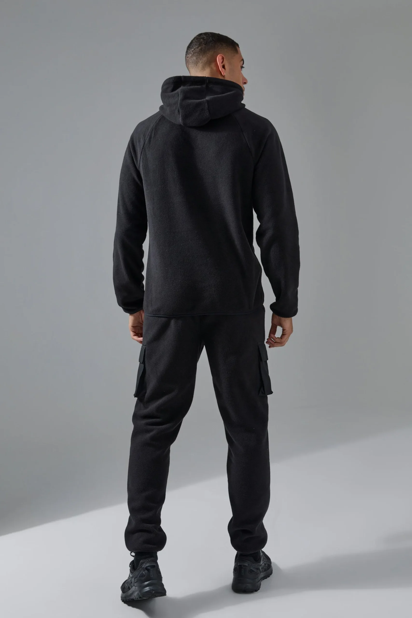 boohooMAN Man Active Fleece Cargo Jogger | UK| Joggers