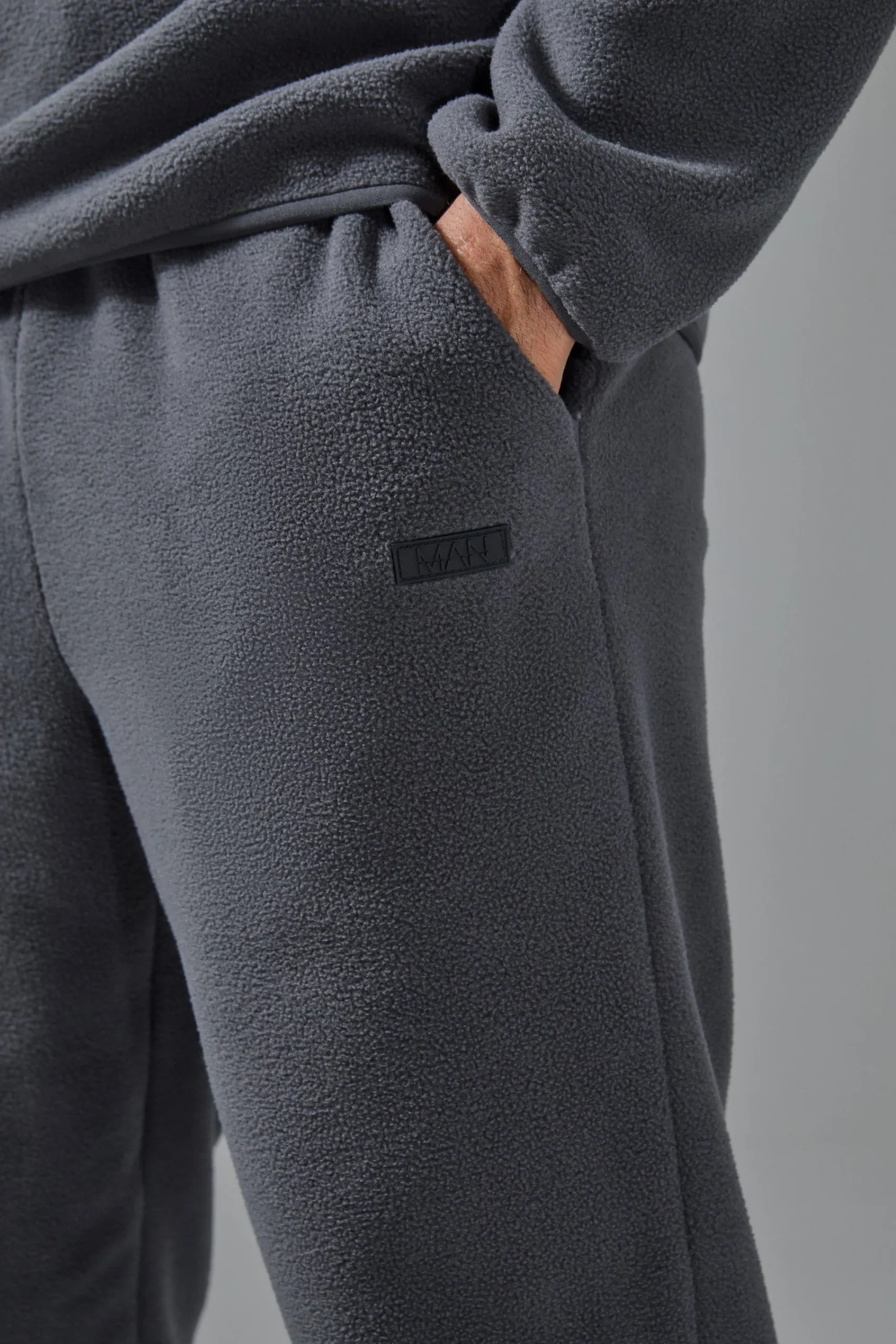 boohooMAN Man Active Fleece Jogger | UK| Joggers