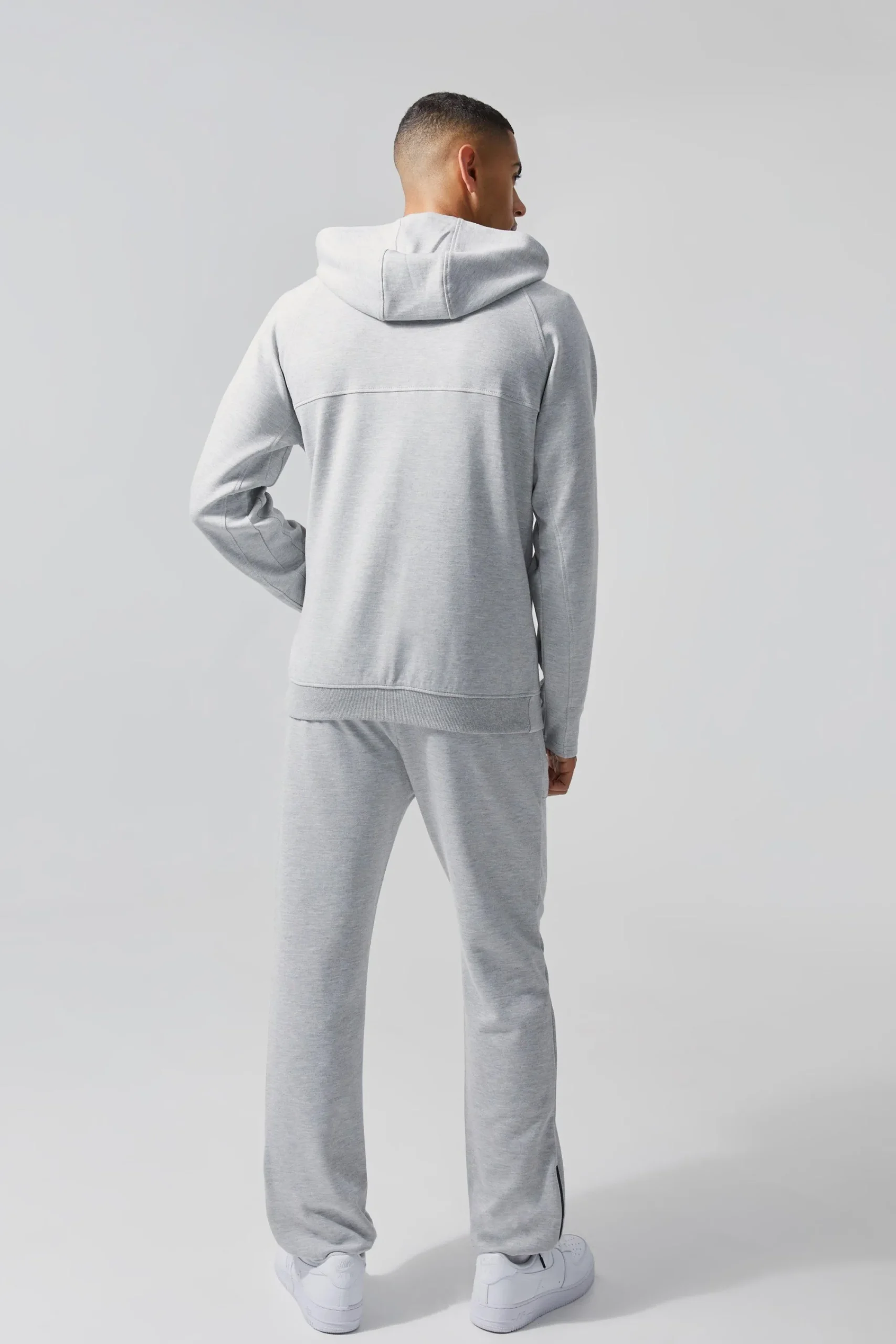 boohooMAN Man Active Fleece Regular Fit Zip Thru Hoodie | UK| Hoodies & Sweatshirts