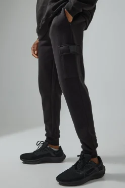 boohooMAN Man Active Gym 2 Pack Cargo Joggers | UK| Joggers