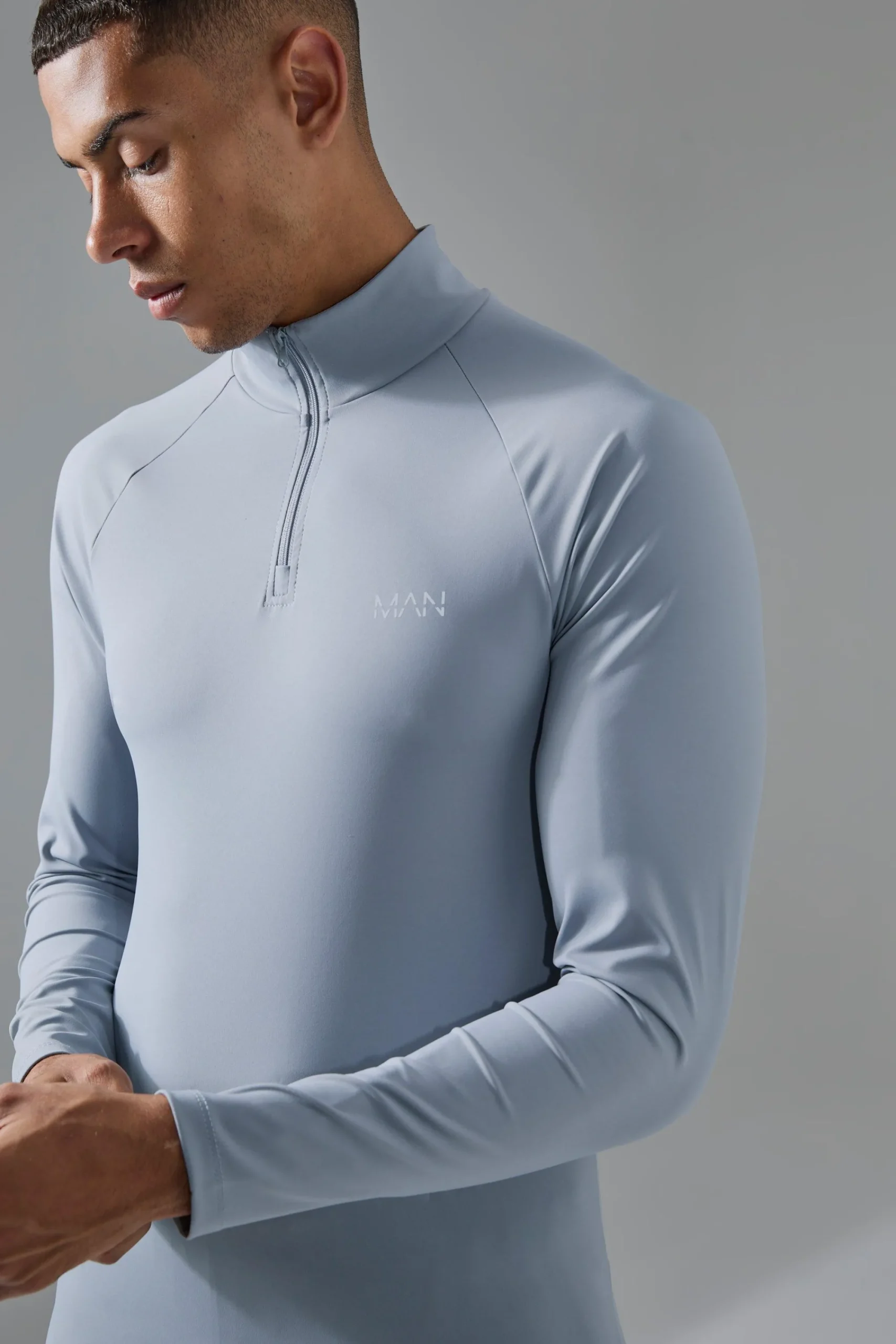 boohooMAN Man Active Gym 1/4 Zip Tracksuit | UK| Tracksuits