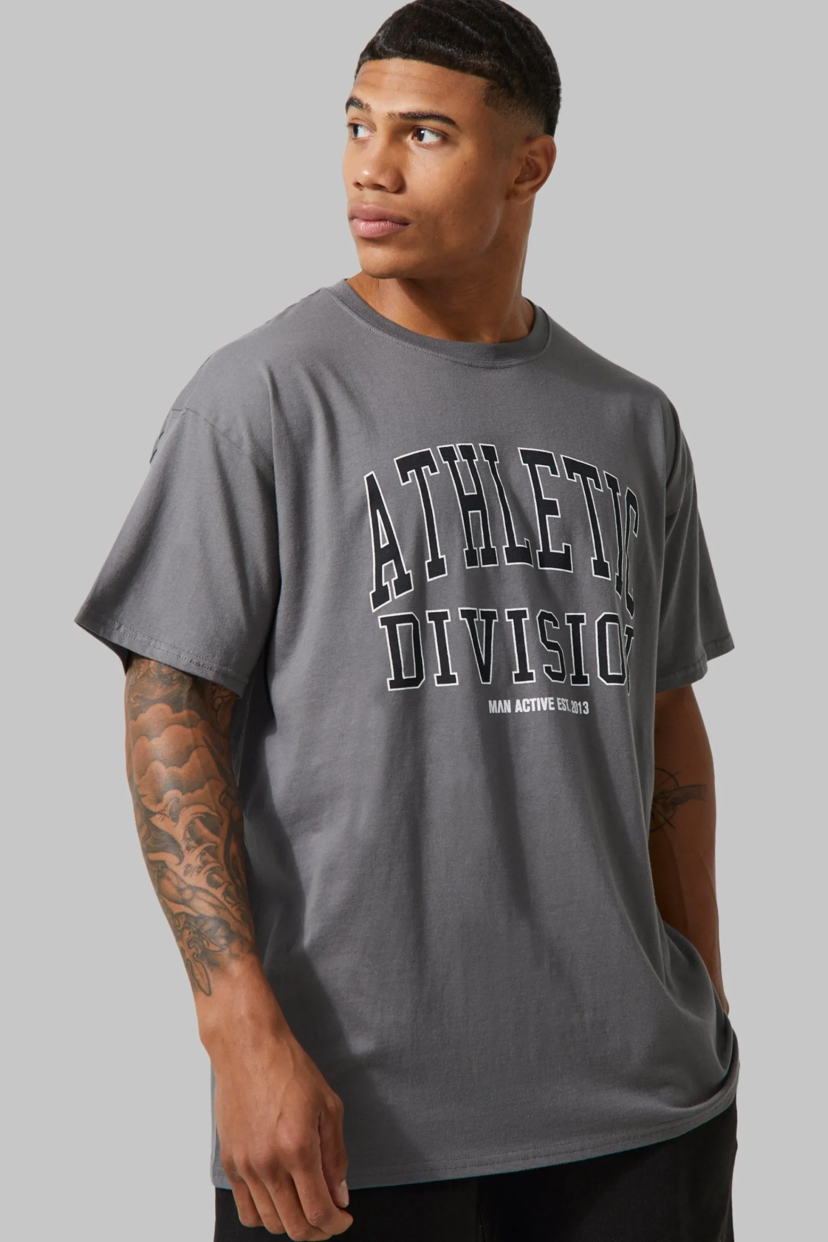 Man Active Gym Athletic Oversized T Shirt | UK^boohooMAN Clearance