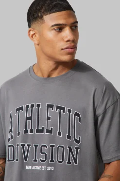 Man Active Gym Athletic Oversized T Shirt | UK^boohooMAN Clearance