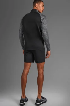 boohooMAN Man Active Gym Funnel Neck Short Set | UK| Tracksuits