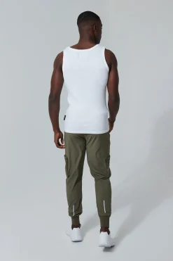 Man Active Gym Muscle Fit Ribbed Vest | UK^boohooMAN Discount