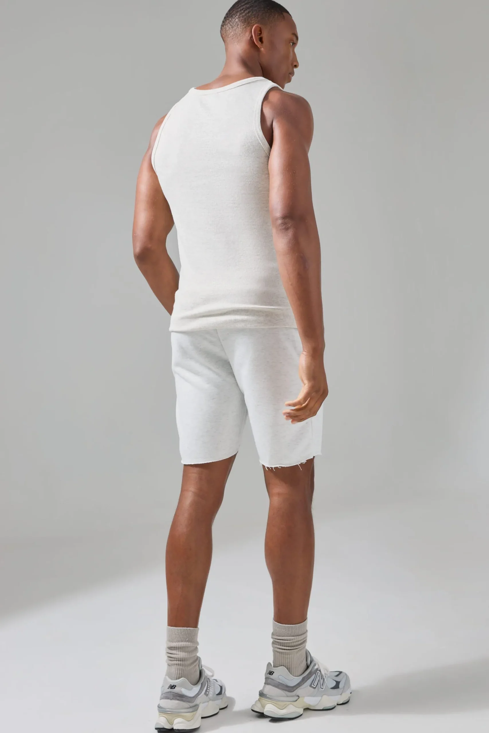 Man Active Gym Muscle Fit Ribbed Vest | UK^boohooMAN Discount