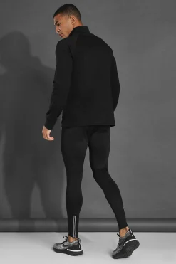 boohooMAN Man Active Gym Quilted Regular Fit 1/4 Zip Top | UK| Coats & Jackets