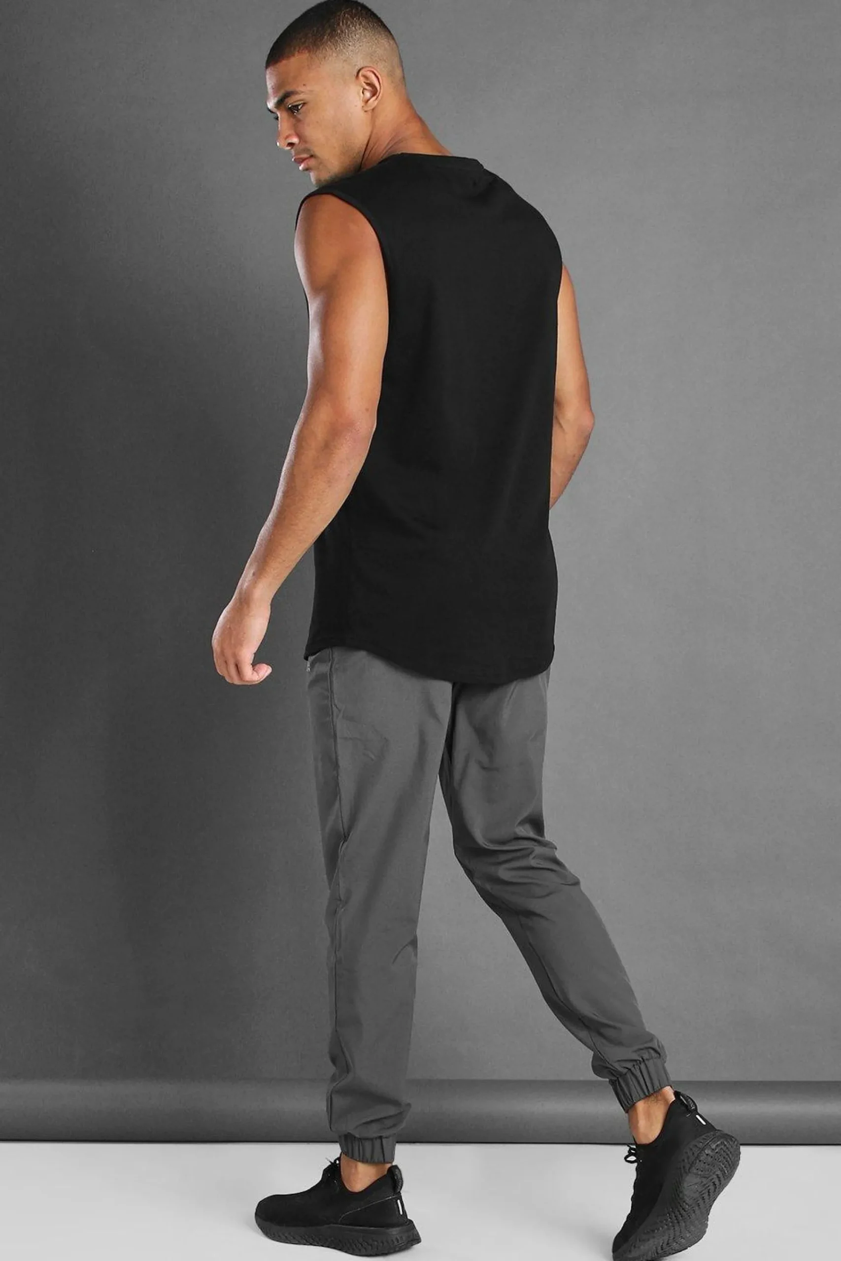 boohooMAN Man Active Gym Tapered Jogger | UK| Trousers|Joggers