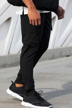 boohooMAN Man Active Gym Technical Cargo Jogger | UK| Trousers|Joggers
