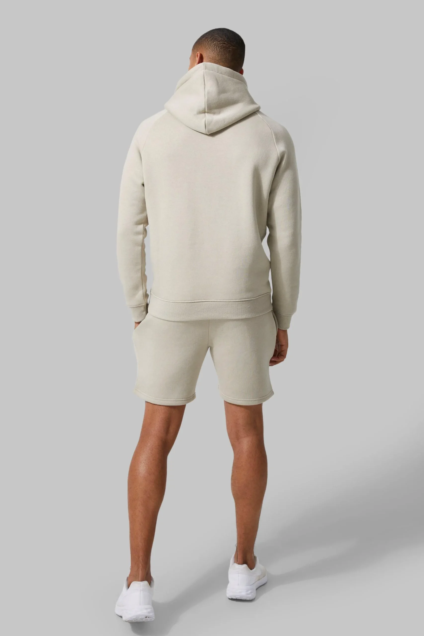 boohooMAN Man Active Gym Training Hoodie & Short Set | UK| Tracksuits