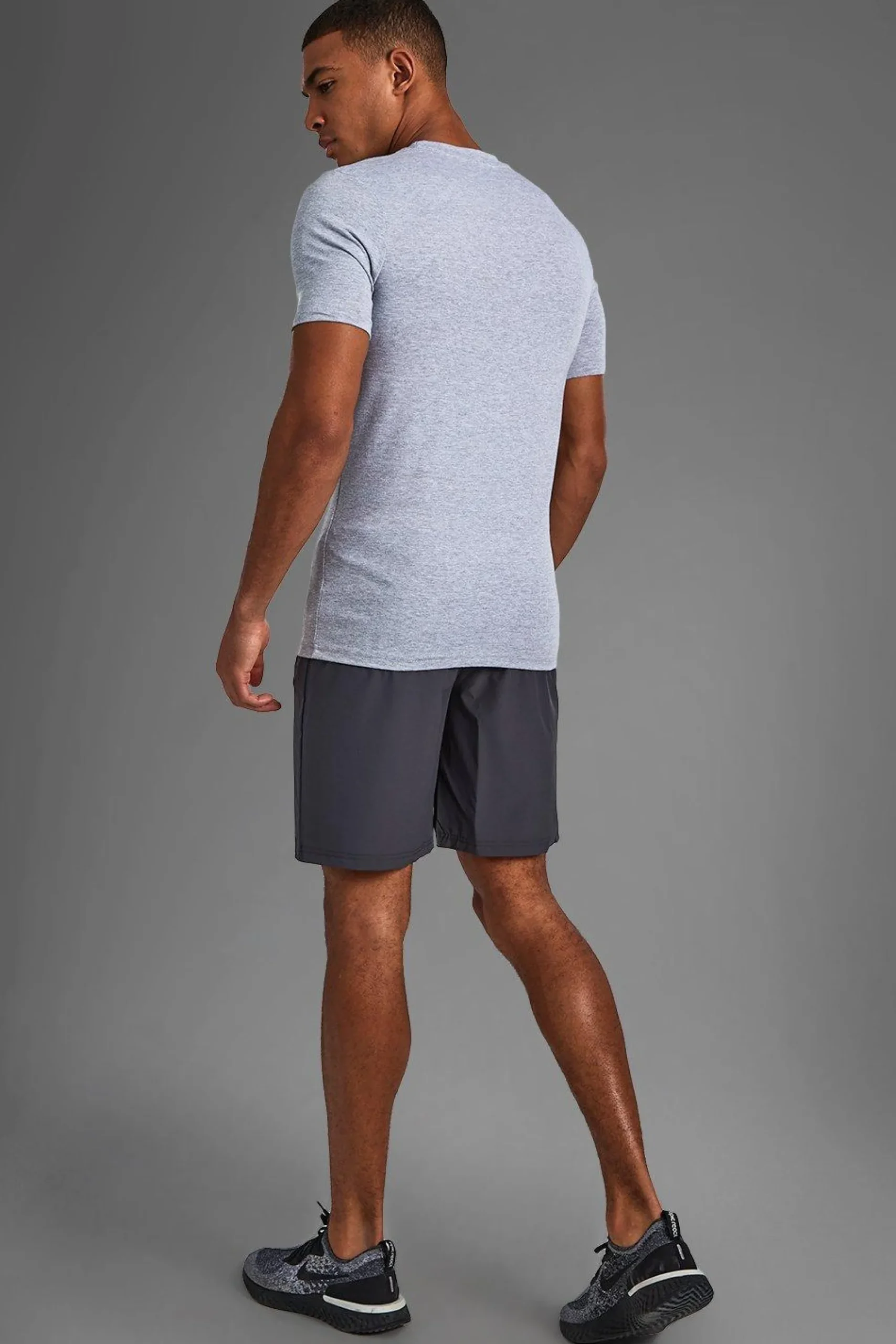 boohooMAN Man Active Gym Zip Pocket Regular Fit 5inch Shorts | UK| Shorts