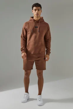 boohooMAN Man Active Hoodie & Short Tracksuit | UK| Tracksuits