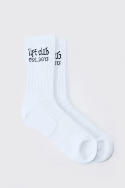 boohooMAN Man Active Lift Club Crew Socks | UK| Underwear & Socks|Underwear & Socks