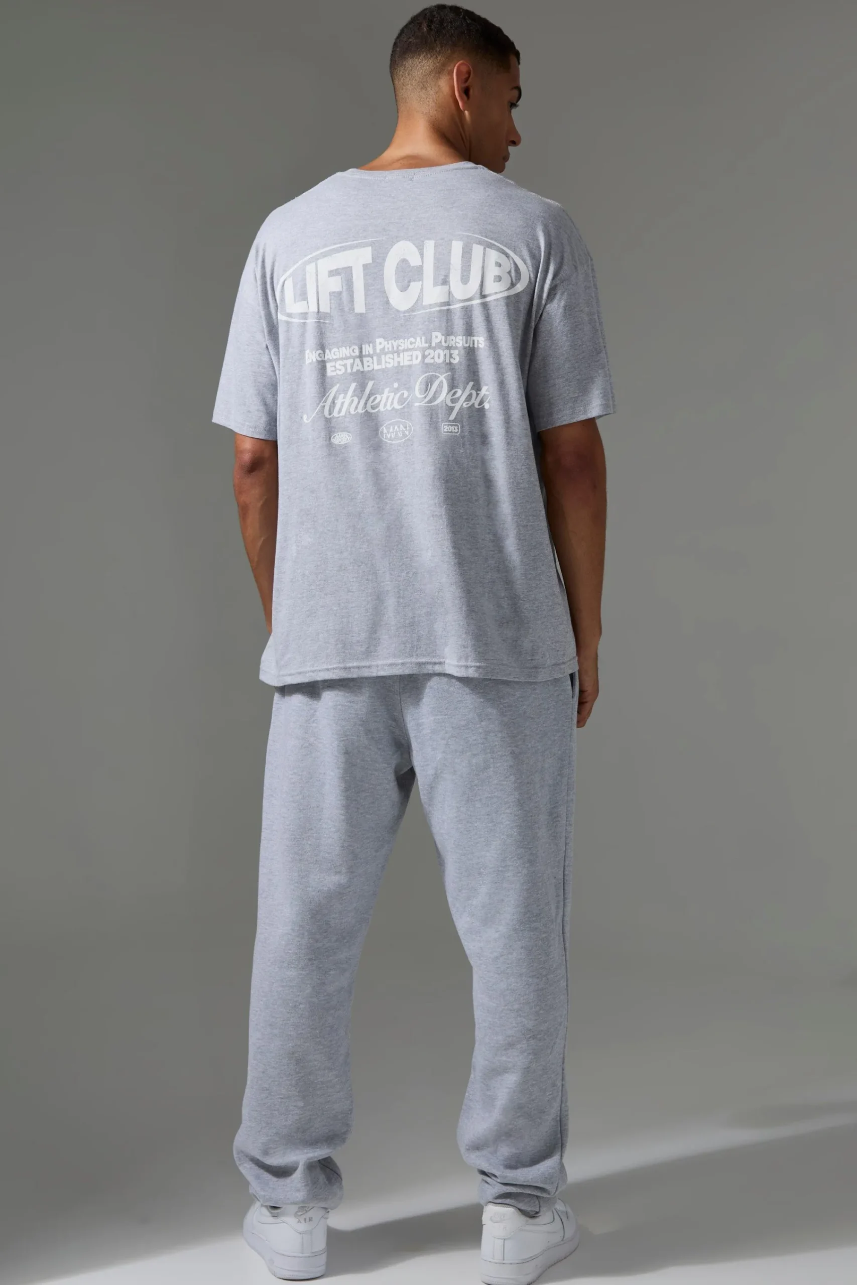 Man Active Lift Club Oversized T-shirt | UK^boohooMAN Discount