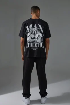 boohooMAN Man Active Lift Club Oversized Jogger | UK| Joggers