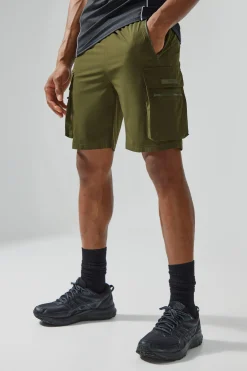 boohooMAN Man Active Lightweight Regular Fit 5inch Cargo Shorts | UK| Shorts