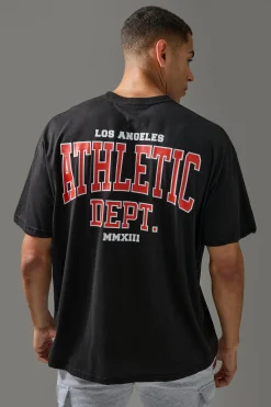 Man Active Los Angeles Athletic Dept. Oversized T-shirt | UK^boohooMAN New