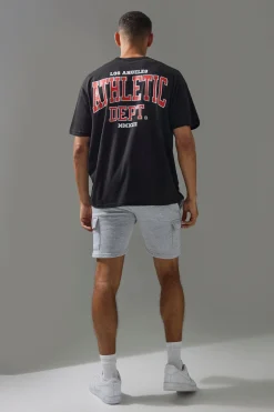 Man Active Los Angeles Athletic Dept. Oversized T-shirt | UK^boohooMAN New