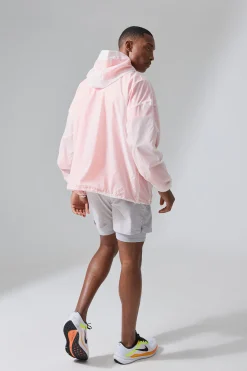 boohooMAN Man Active Mesh Lined Oversized Windbreaker | UK| Coats & Jackets