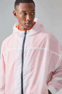 boohooMAN Man Active Mesh Lined Oversized Windbreaker | UK| Coats & Jackets