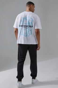 Man Active One More Rep Oversized T-shirt | UK^boohooMAN Discount