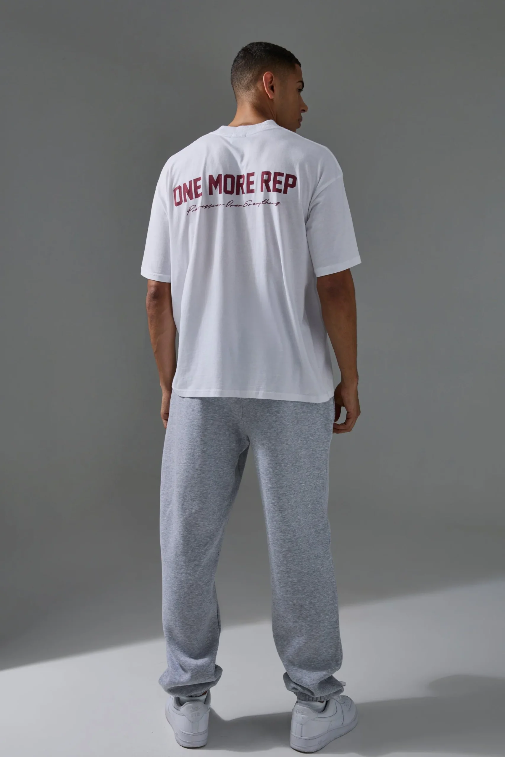 boohooMAN Man Active One More Rep Oversized Jogger | UK| Joggers