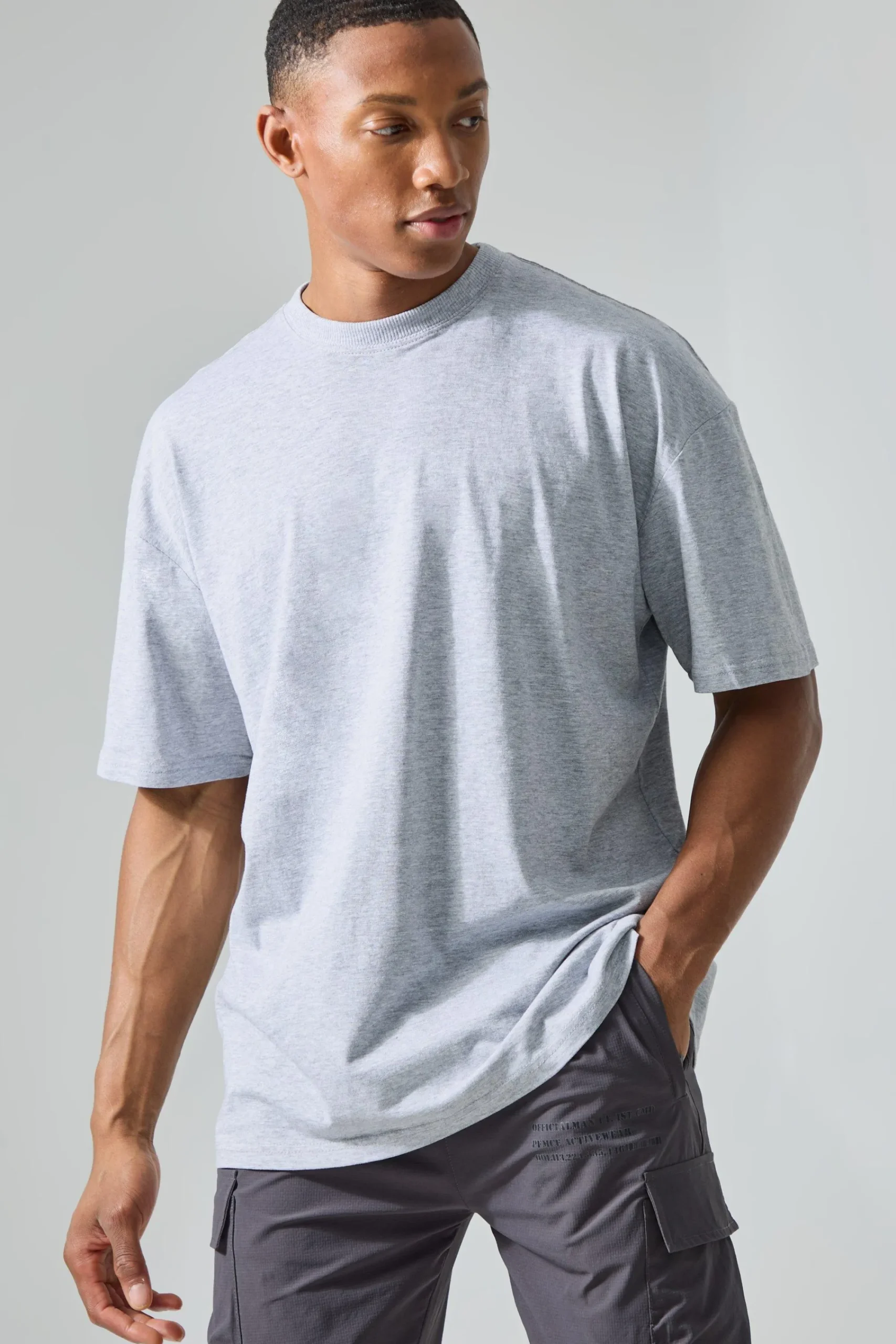 Man Active Oversized One More Rep T-shirt | UK^boohooMAN Sale