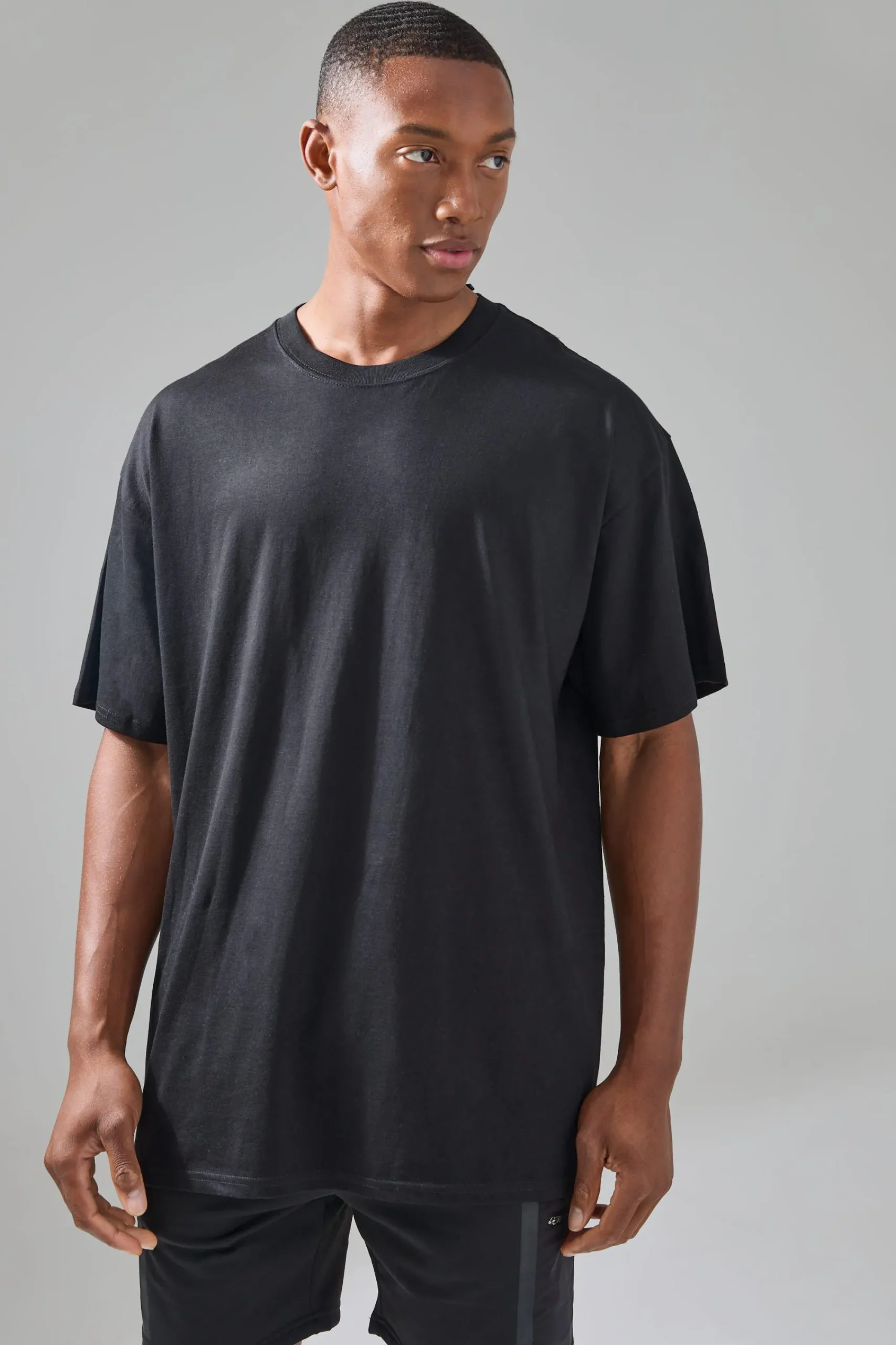 Man Active Oversized Teddy Basketballer Graphic T-shirt | UK^boohooMAN Sale