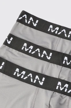 boohooMAN Man Active Performance Boxer 3 Pack | UK| Underwear & Socks|Underwear & Socks