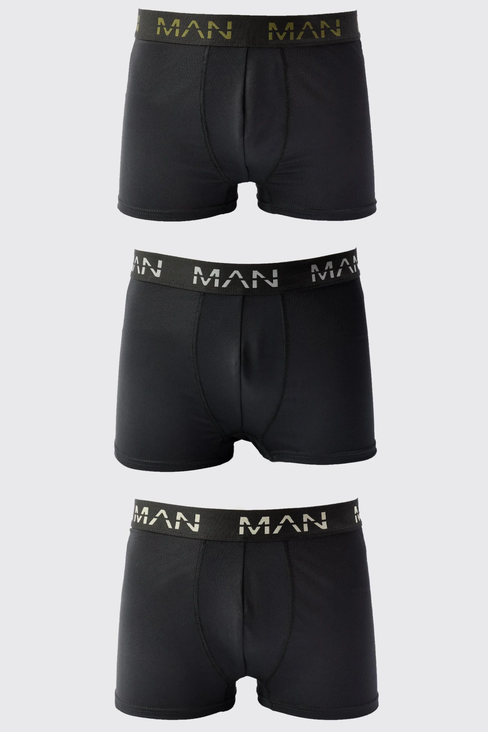 boohooMAN Man Active Performance Boxer 3 Pack | UK| Underwear & Socks|Underwear & Socks
