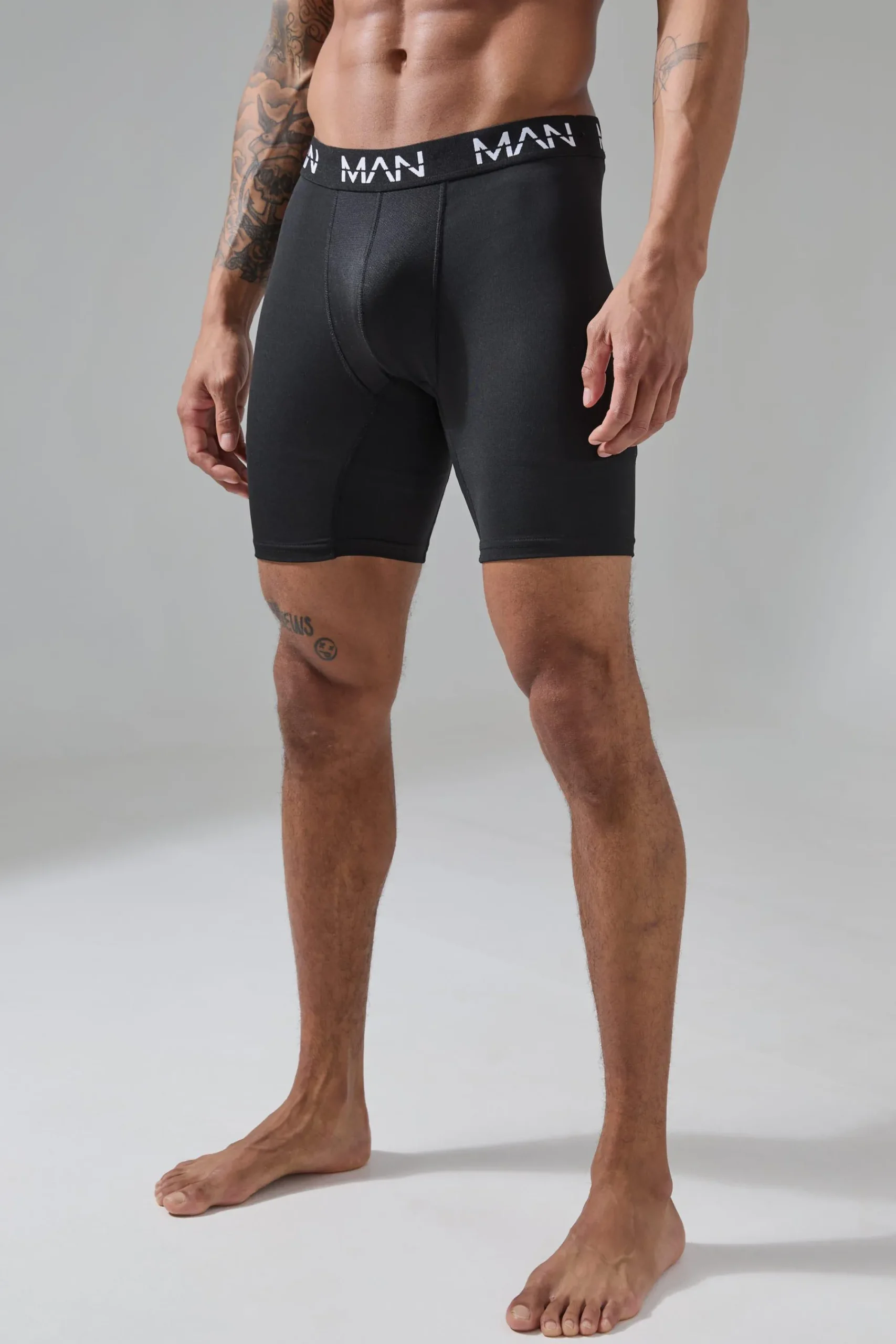boohooMAN Man Active Performance 7inch Long Boxer | UK| Underwear & Socks|Underwear & Socks