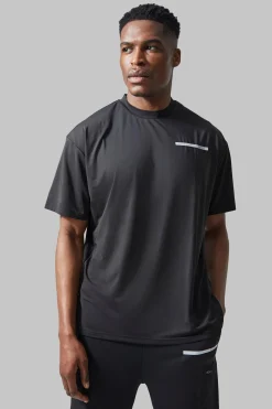 Man Active Performance Oversized T Shirt | UK^boohooMAN Clearance