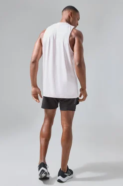 Man Active Performance Reg Fit Tank | UK^boohooMAN Clearance