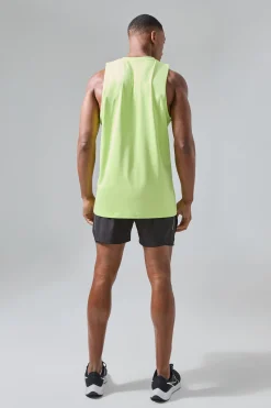 Man Active Performance Reg Fit Tank | UK^boohooMAN Best