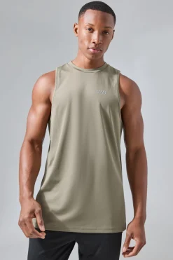 Man Active Performance Reg Fit Tank | UK^boohooMAN New