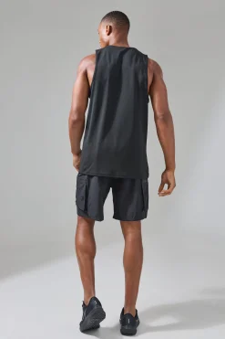 Man Active Performance Regular Fit Tank | UK^boohooMAN Sale