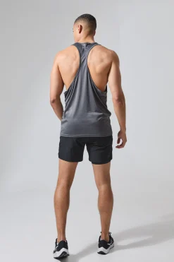 Man Active Poly Gym Regular Fit Racer Vest | UK^boohooMAN Discount