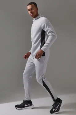 boohooMAN Man Active Pro Zip Thru Hooded Track Top Tracksuit | UK| Tracksuits|Hoodies & Sweatshirts