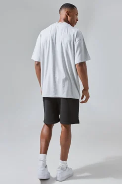 Man Active Rest Day Extended Neck Oversized T-shirt | UK^boohooMAN Clearance