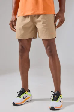 boohooMAN Man Active Ripstop Neon Logo Regular Fit 5inch Short | UK| Shorts