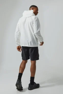 boohooMAN Man Active Ripstop Nylon Utility Windbreaker | UK| Coats & Jackets