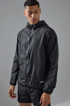 boohooMAN Man Active Ripstop Shower Resist Windbreaker | UK| Coats & Jackets