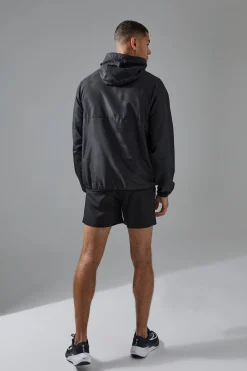boohooMAN Man Active Ripstop Shower Resist Windbreaker | UK| Coats & Jackets