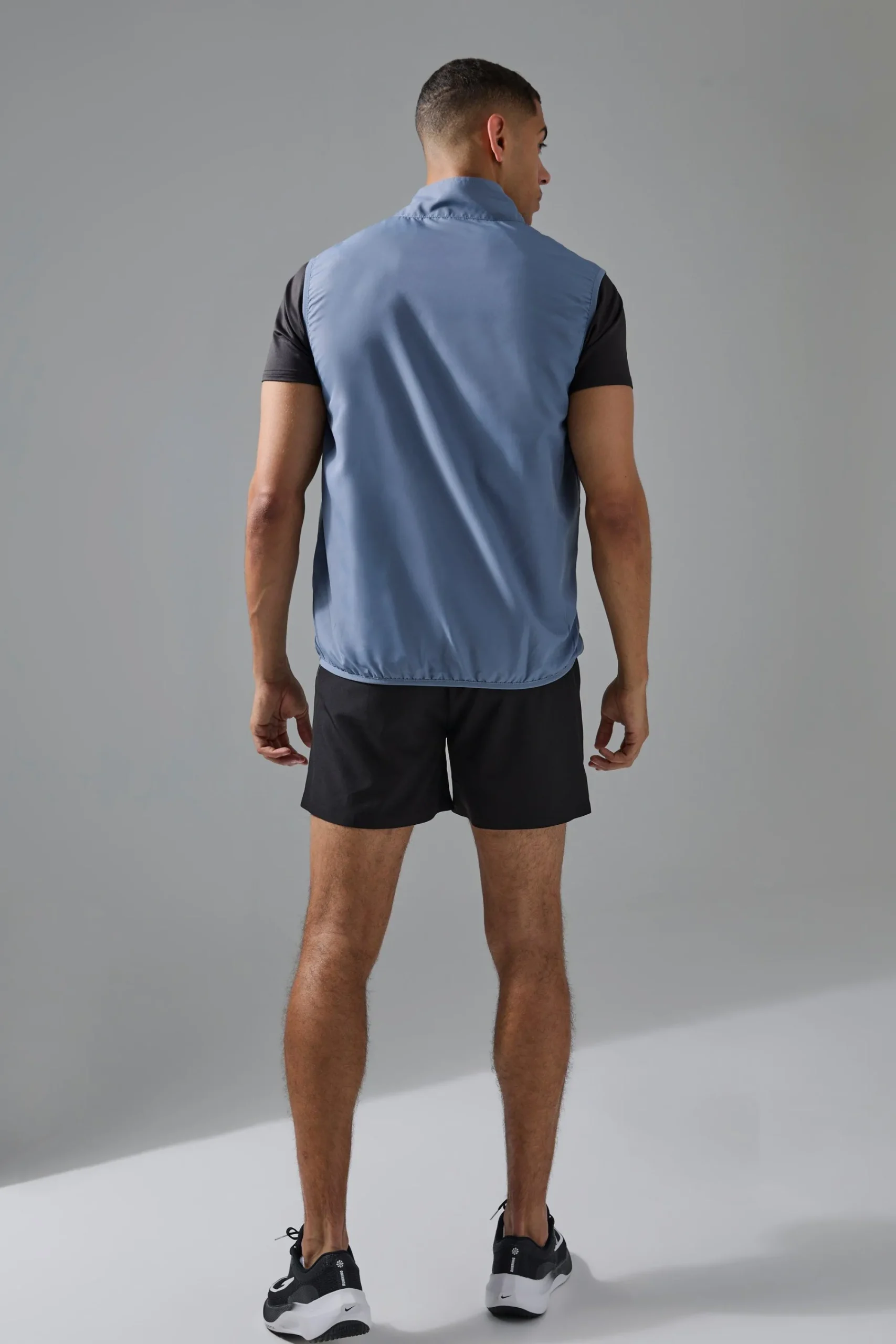 boohooMAN Man Active Ripstop Shower Resist Gilet | UK| Coats & Jackets