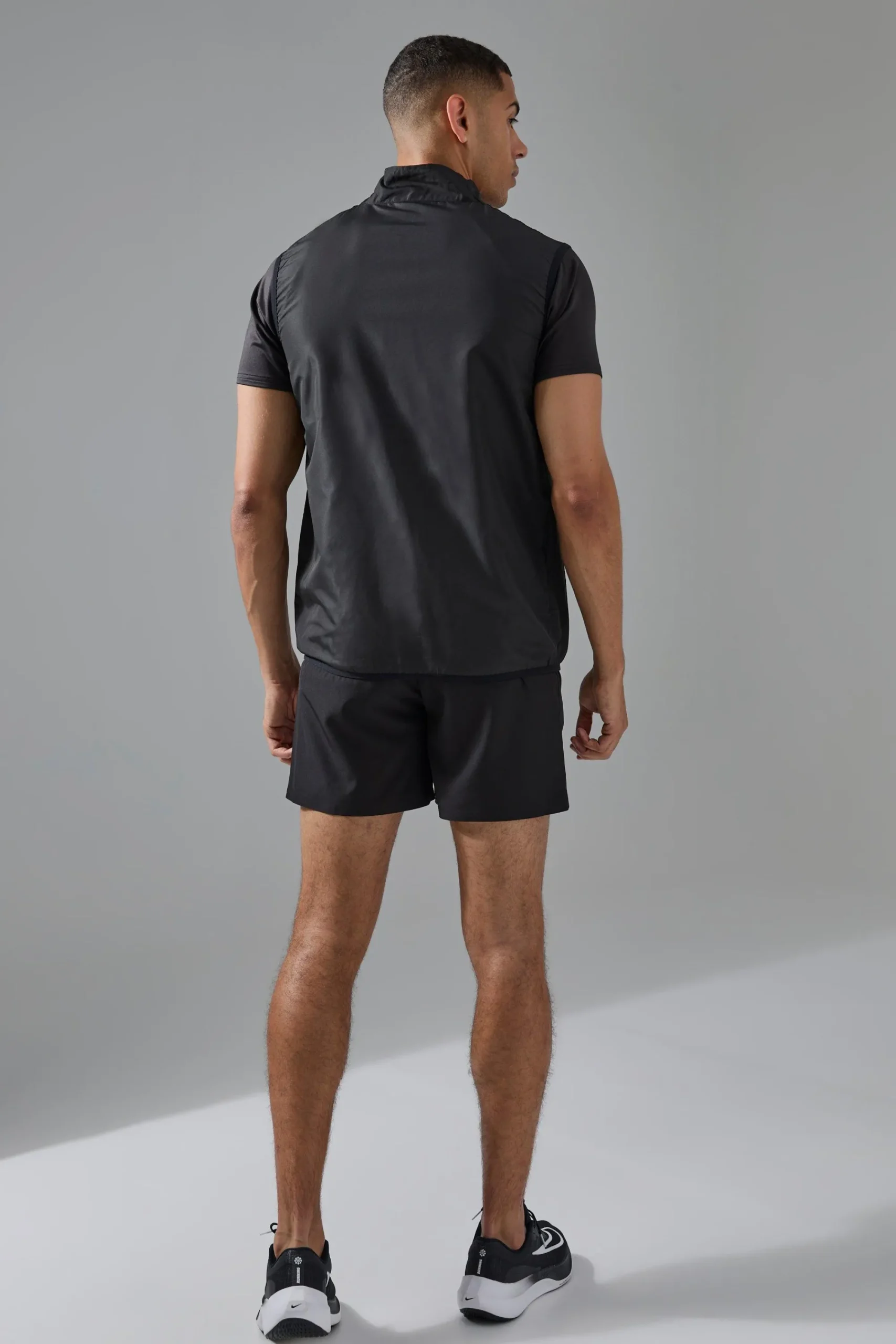 boohooMAN Man Active Ripstop Shower Resist Gilet | UK| Coats & Jackets