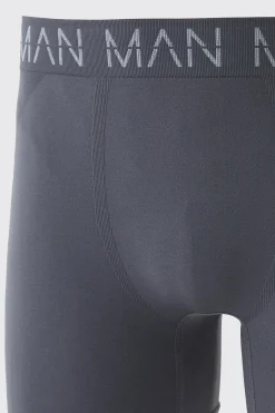 boohooMAN Man Active Seamless 7inch Long Boxer | UK| Underwear & Socks|Underwear & Socks