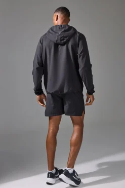 boohooMAN Man Active Stretch Ripstop Regular Fit Windbreaker | UK| Coats & Jackets